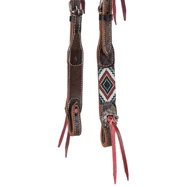 Tough 1 Juniper Beaded Browband Headstall