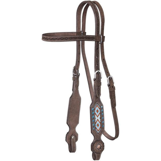 Tough 1 Sonora Barrel Collection Buckstitch Headstall