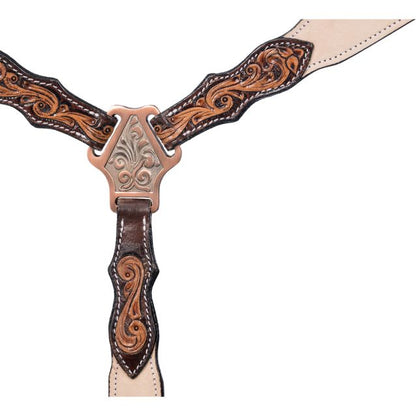 Tough 1 Deadwood Breastcollar Light Roughout
