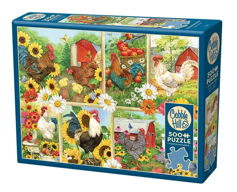 Cobble Hill Cockadoodledoo 500 Piece Puzzle