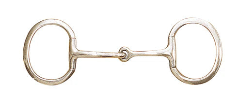 Centaur Jointed Flat Eggbutt Stainless Steel Snaffle
