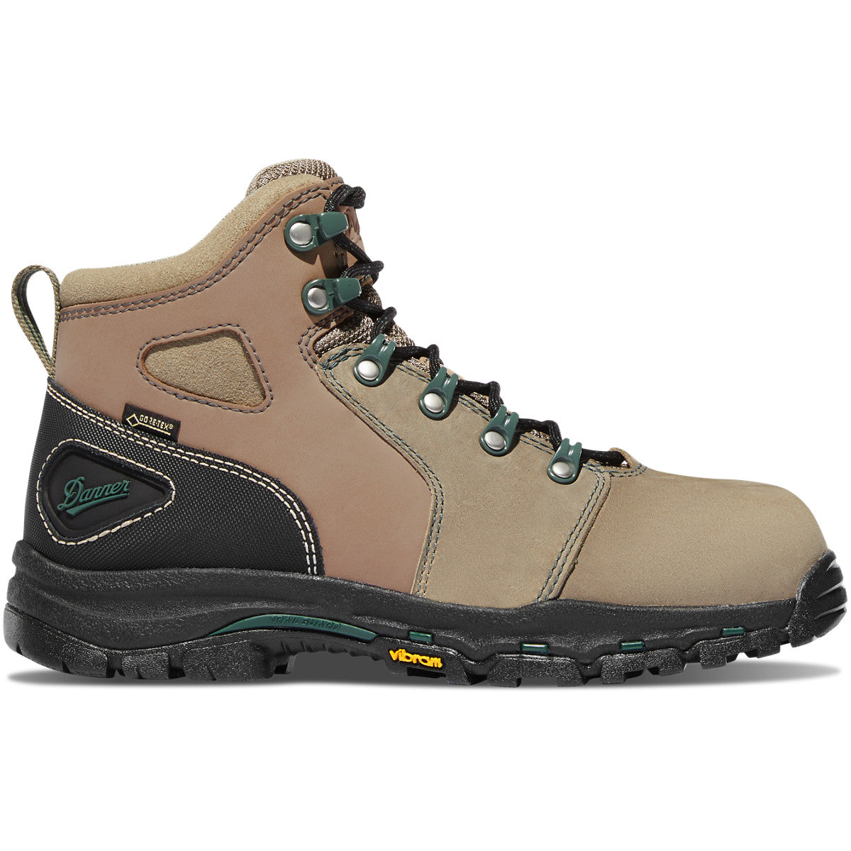 Danner Vicious Brown/Green Composite Toe Waterproof EH
