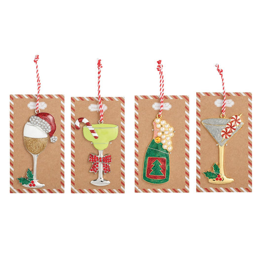 Mudpie Enamel Ornament