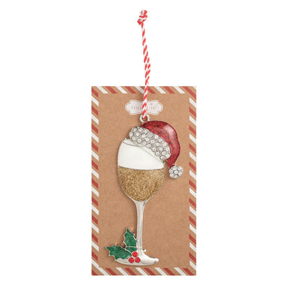Mudpie Enamel Ornament