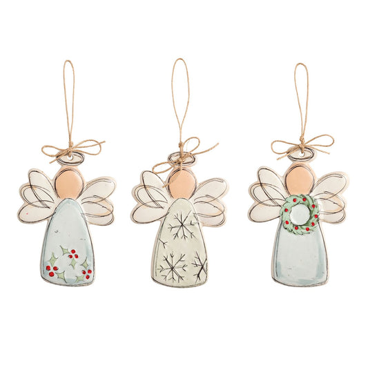 Mudpie Angel Ornaments
