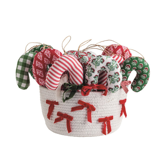 Mudpie Candy Cane Ornaments