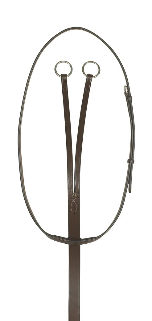 Ovation Elite Flat Running Martingale Dark Brown