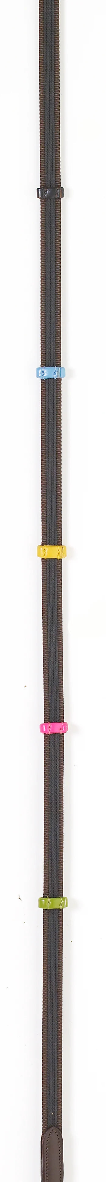 Camelot Anti-Slip Colored Stop Reins