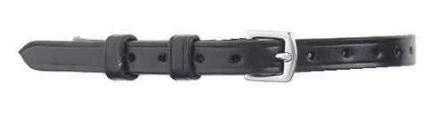 Ovation Premium Spur Straps with Square Buckles Black