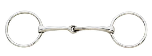 Ovation Curve Loose Ring Snaffle Bit
