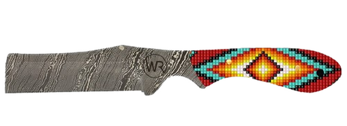 Whiskey Bent Acrylic Damascus Warrior Bullcutter