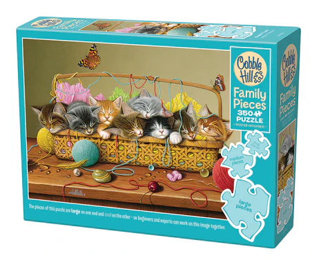 Cobble Hill Family Pieces Basket Case 350 Piece Puzzle