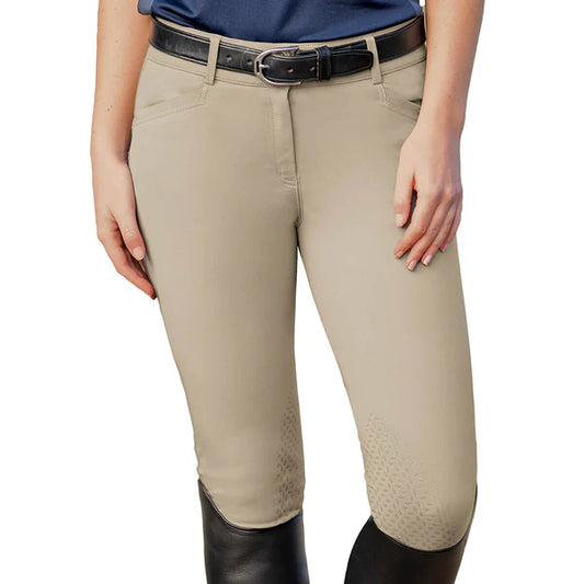 Ovation Elegance Knee Patch Breech Tan