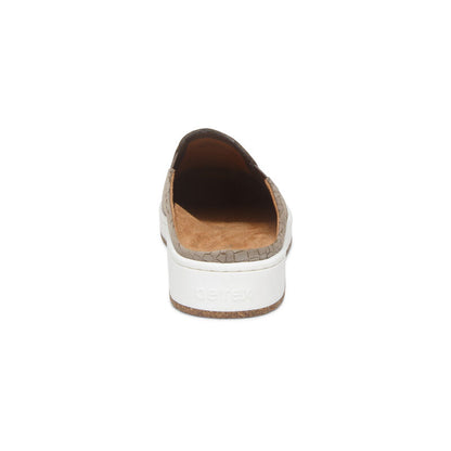 Aetrex Sneaker Mule Sasha Taupe