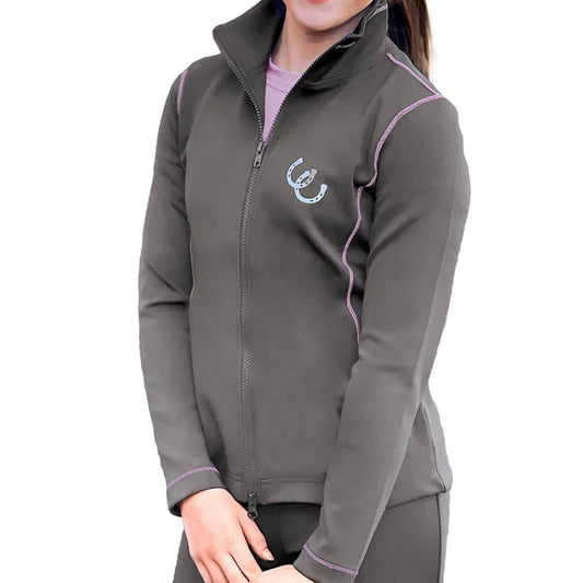 Equistar Childs Active Rider Jacket Grey
