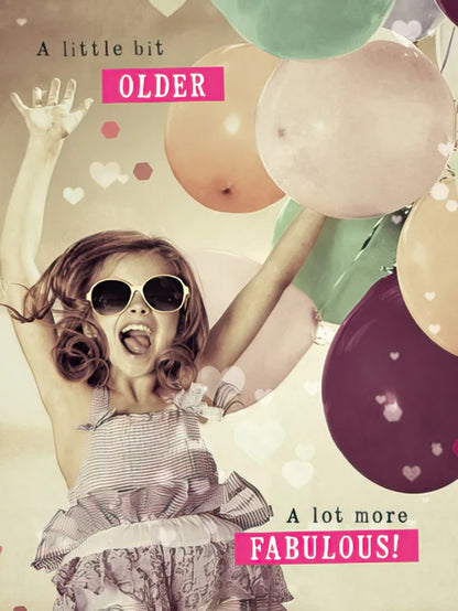 Leanin Tree Older and Fabulous Birthday Card