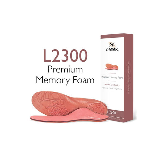 Aetrex L2300 Orthotics Premium Memory Foam Women