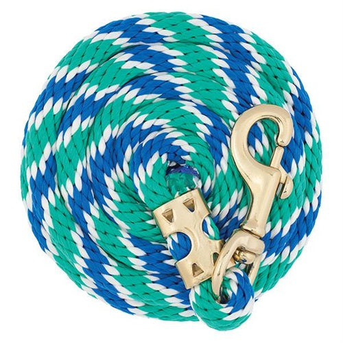 Weaver Value Poly Lead Rope with Brass Plated Snap