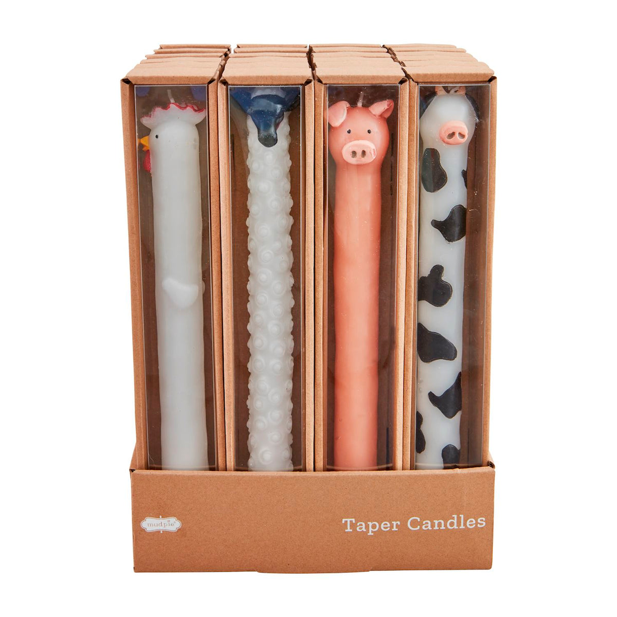 Mudpie Farm Animal Taper Candles