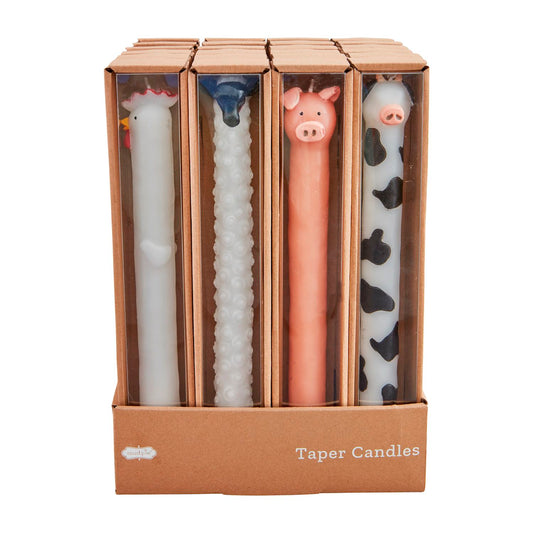 Mudpie Farm Animal Taper Candles