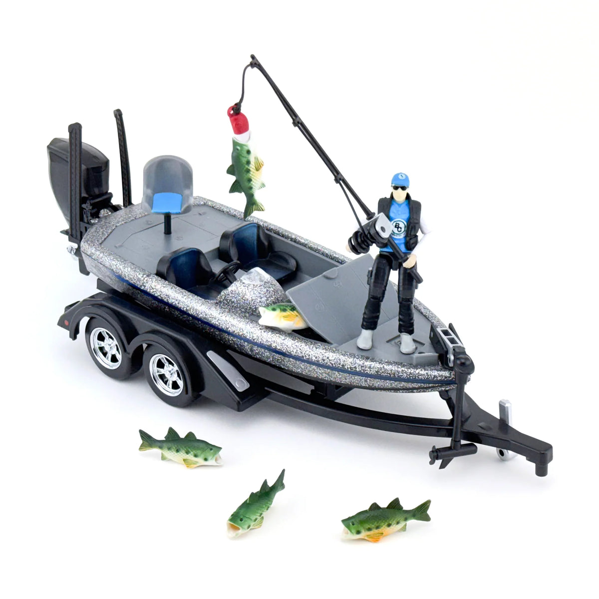 Big Country Toys Bass Boat and Accessories