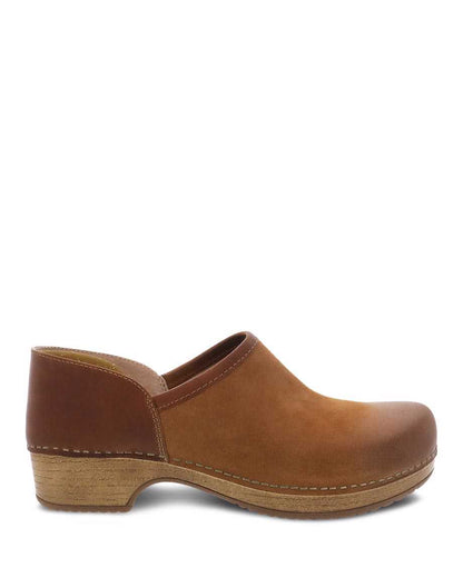 Dansko Brenna Burnished Suede Tan