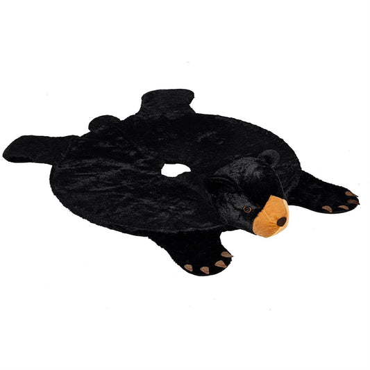 Evergreen Woodland Story Tree Skirt Black Bear