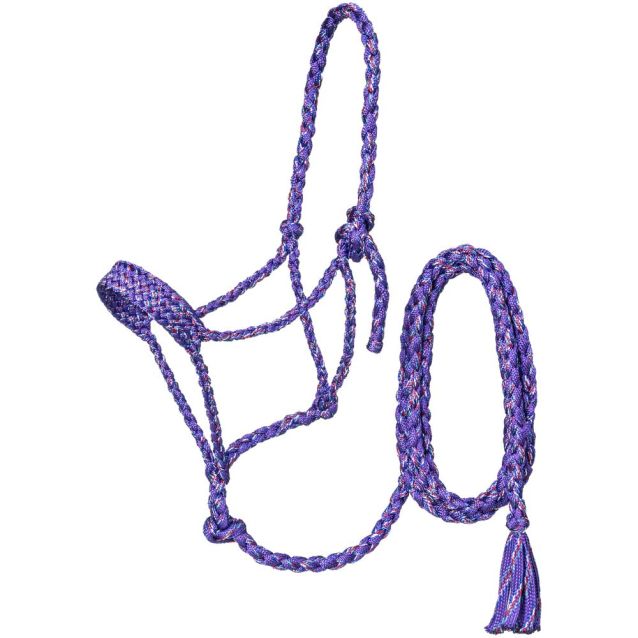 Tough 1 Pony Mule Tape Halter with 10' Lead