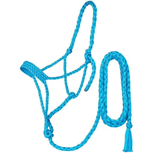 Tough 1 Mule Tape Halter with 10' Lead