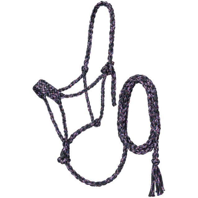 Tough 1 Pony Mule Tape Halter with 10' Lead