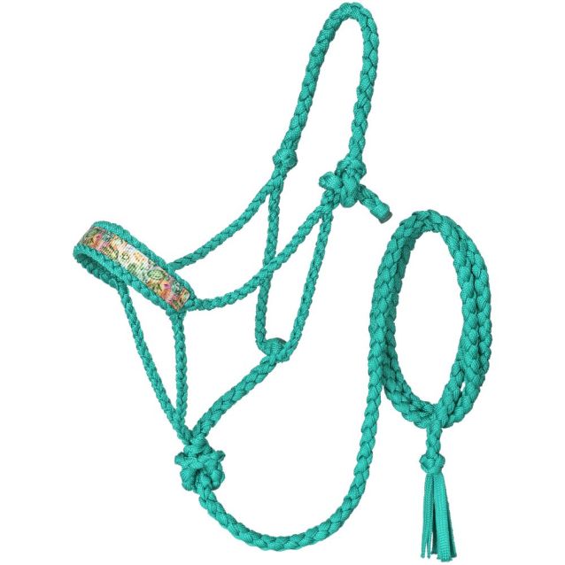 Tough 1 Print Mule Tape Halter with Lead