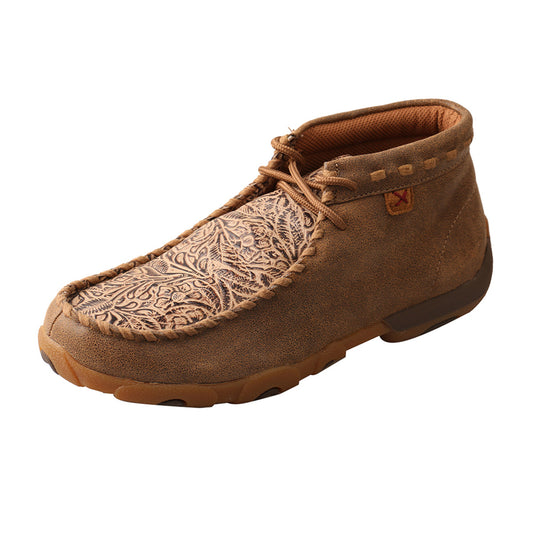 Twisted X Chukka Bomber Brown/Nude Print