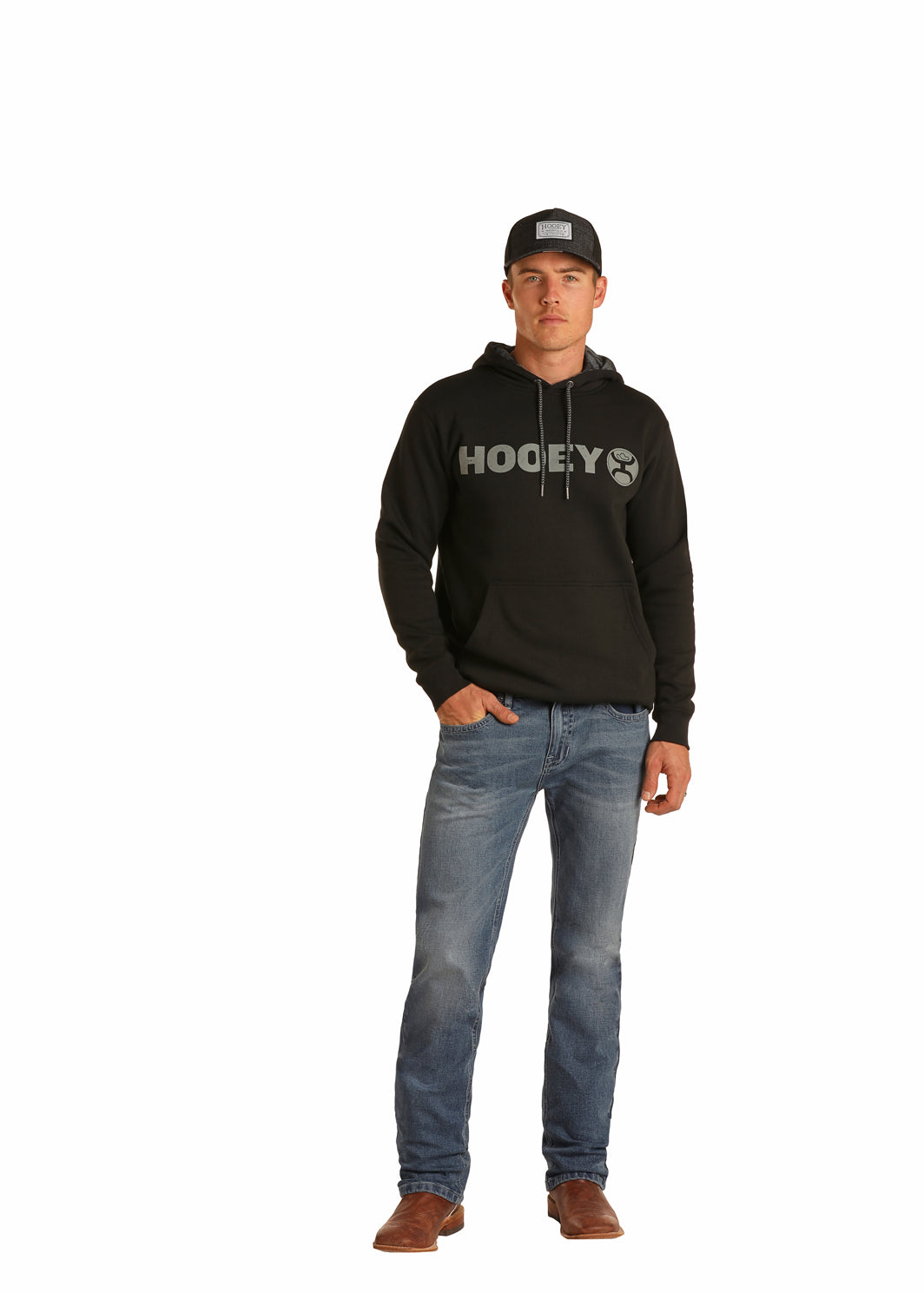 Hooey Revolver Slim Straight Royal Denim