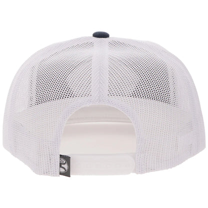 Hooey Cavvy Punchy Hat Grey/White