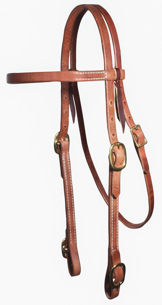 Professional's Choice 10.5 Cheek Double Buckle Browband Headstall