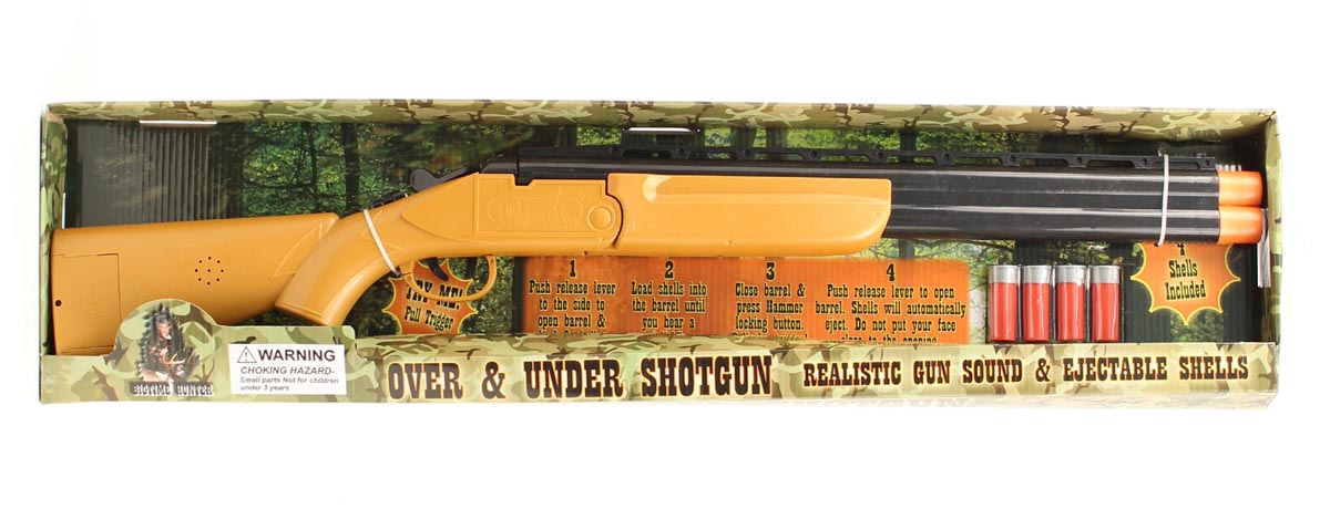 MF Pump Action Double Barrel Toy Gun