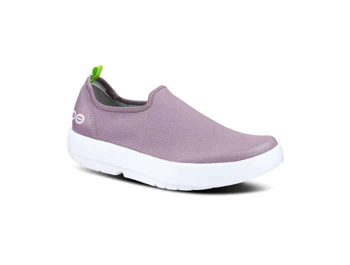 Oofos Oomg Eezee White Mauve