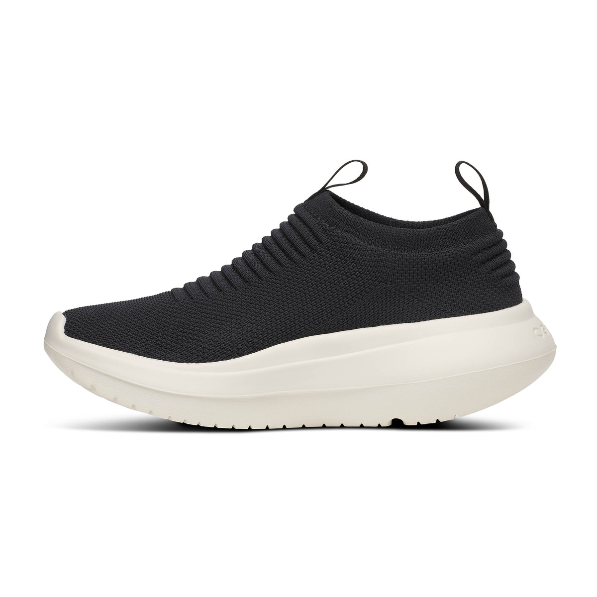 Oofos Oomy Zen Chalk Black