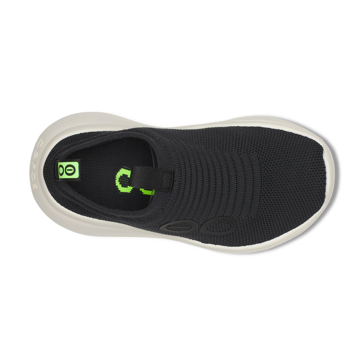 Oofos Oomy Zen Chalk Black