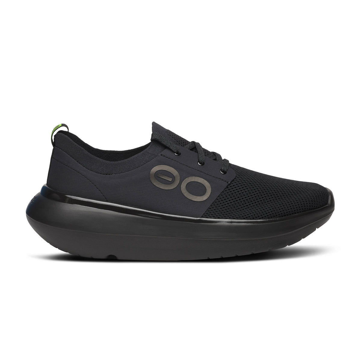 Oofos Men's OOmy Stride Black Black