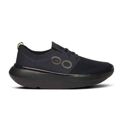 Oofos Men's OOmy Stride Black Black