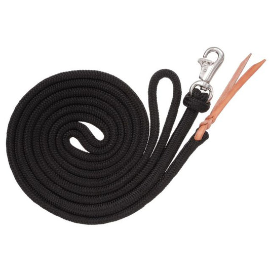 Tough 1 Black 14' Trigger Bull Snap Training Lead
