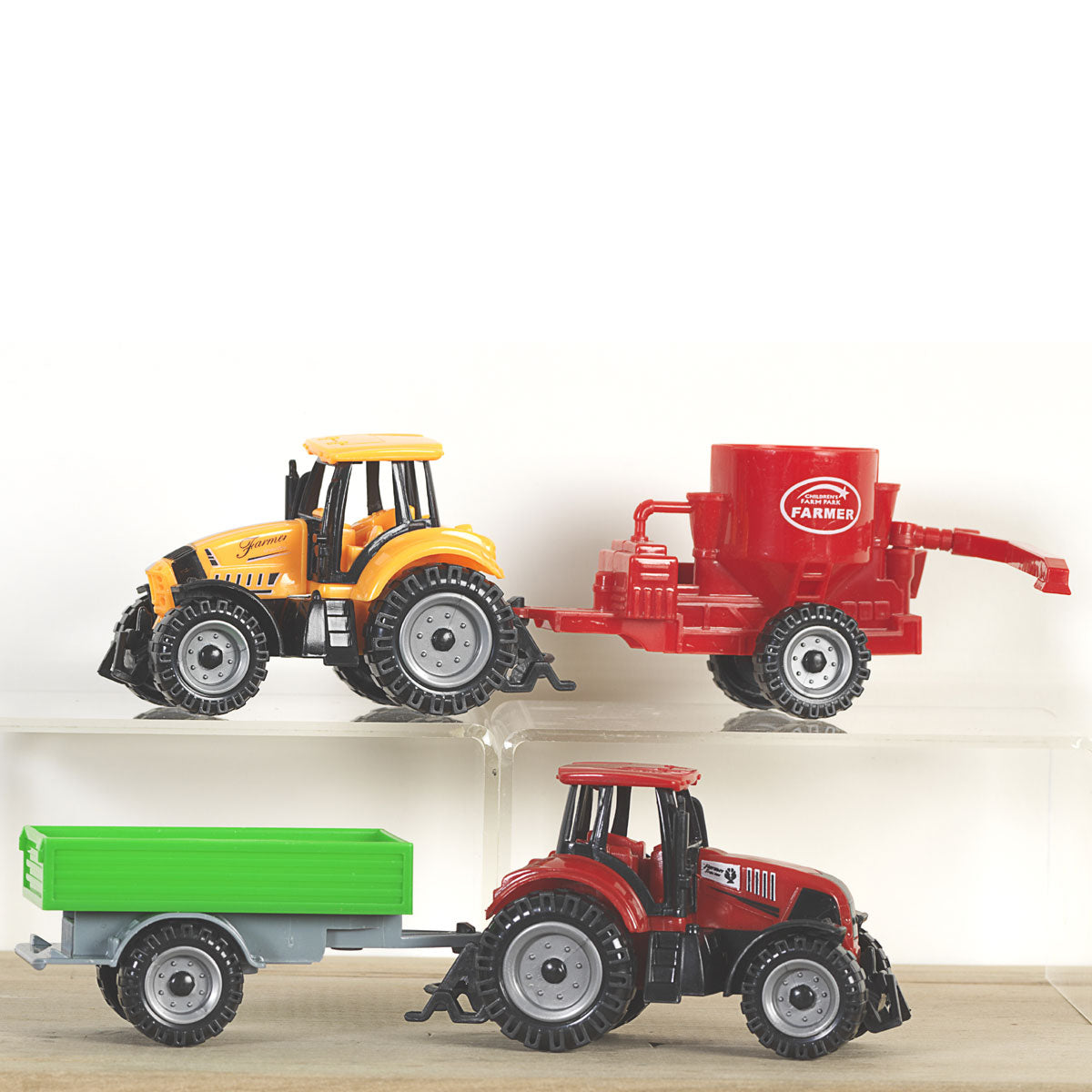 MF Tractor with Trailer Toy