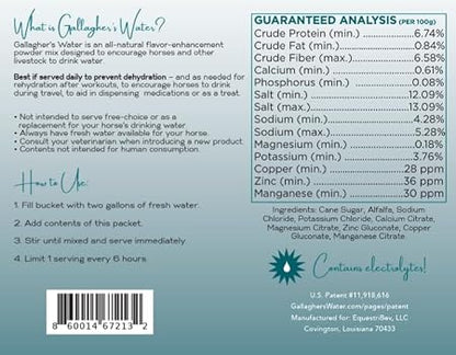 Gallaghers Water Sample