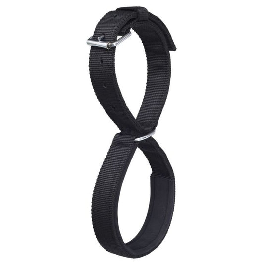 Tough1 Padded Black Nylon One Leg Hobble