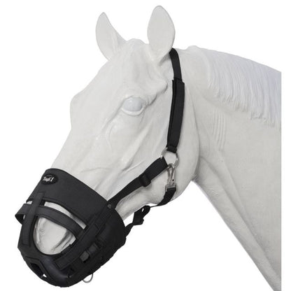 Tough 1 Easy Breathe Grazing Muzzle Black