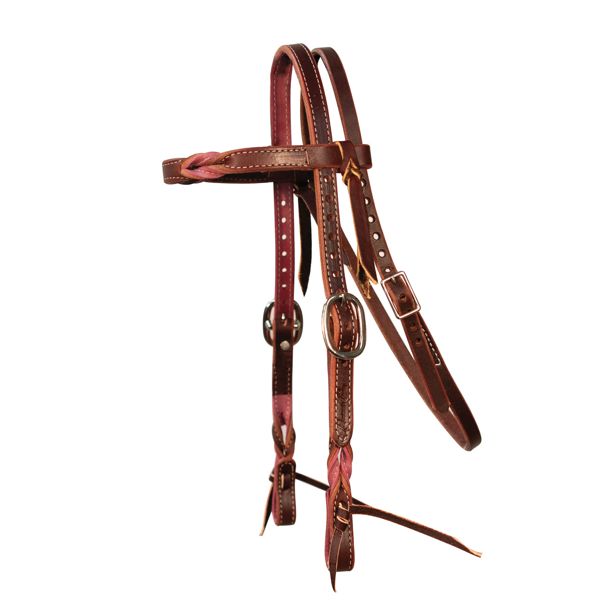 Professional's Choice Pony Reversible Crown Twist Browband Headstall