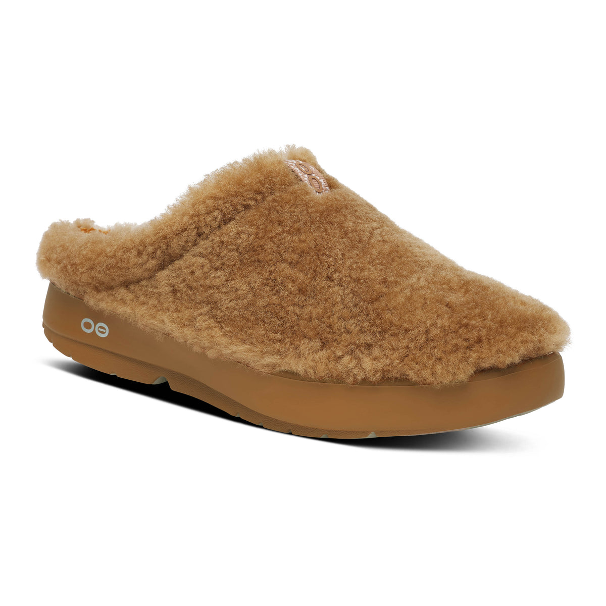 Oofos OOCoozie Sherpa Mule Cafe Spice