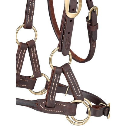 Tough 1 Harness Leather Rolled Sidepull