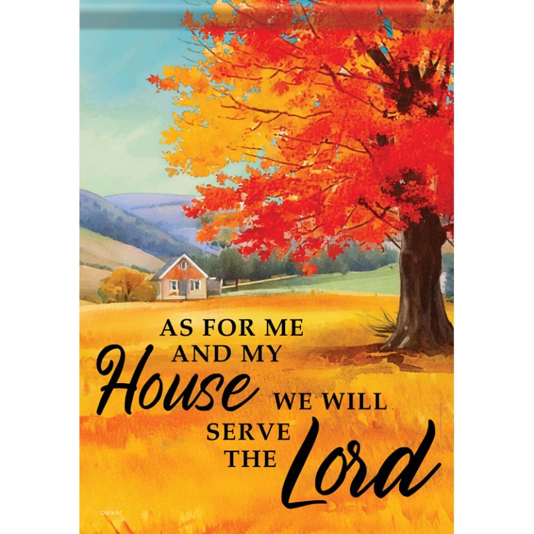 Carson Garden Flag Serve The Lord